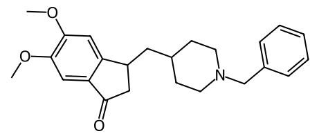 Donepezil molecular structure